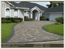 Jacksonville Golf and CC Paver Driveway